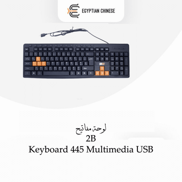 2B (KB445) Multimedia USB Keyboard