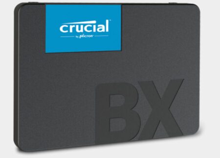 Crucial، هارد داخلي BX500-480GB، SSD، سرعات تصل 480 ميجابايت