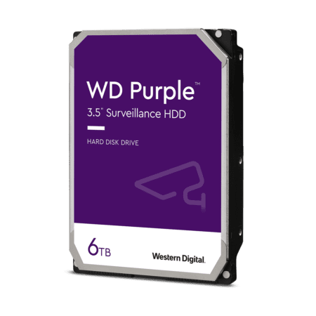 Western Digital، قرص صلب WD Purple 6TB، هارد داخلي بسعة 6 تيرابايت
