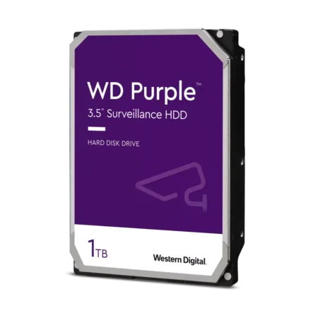 Western Digital، محرك أقراص، WD Purple 1T، مستوي مراقبة أعلي، زيادة الأمان