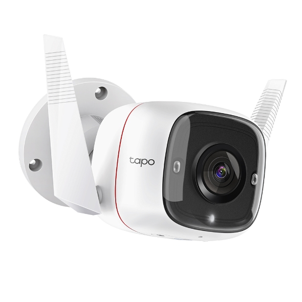 Tapo، كاميرا C310، مراقبة خارجية Wi-Fi للأمان، تصل 30 متر من الرؤية الليلية