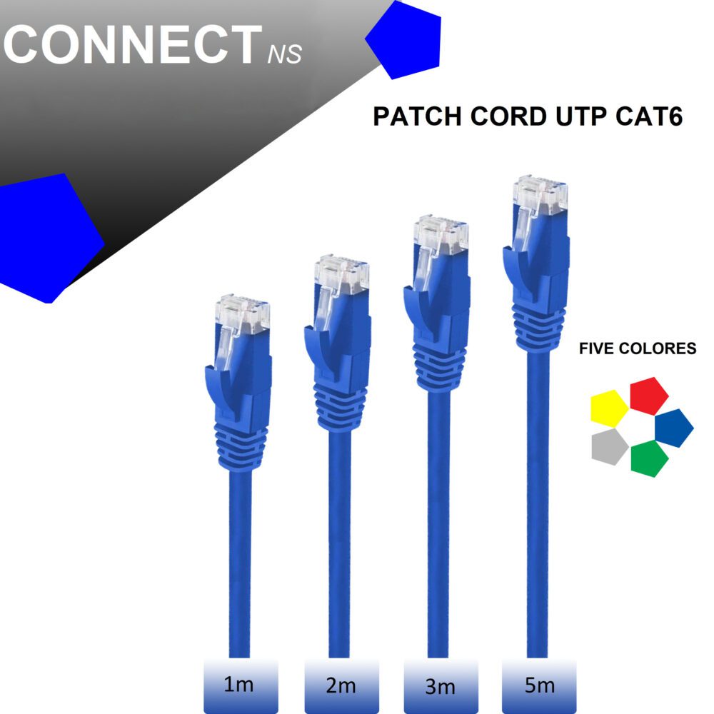 connect-NS، كابل Patch Cord 2M، أفضل الألوان المتعددة