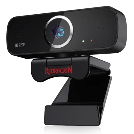 Redragon، كاميرا ويب GW600 720P، القدرة علي الدوران بزاوية 360 درجة