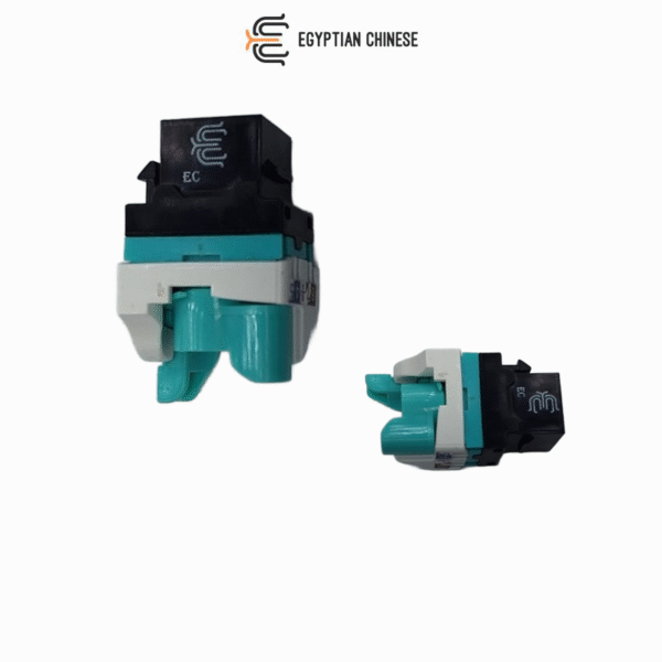 CAT6 180° UTP Keystone Jack EC