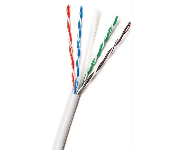 GREEN، كابل cat6 305 M 23AWG، نطاق ترددي 250 ميجا هرتز