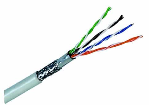 D-link، كابل Cat6 SF/UTP 23 AWG، يتكون من 4 أزواج مجدولة ملتوية