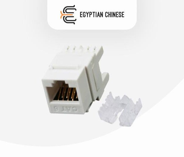 CAT6 180° UTP Keystone Jack EC