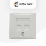 Face Plate 2 Port EC