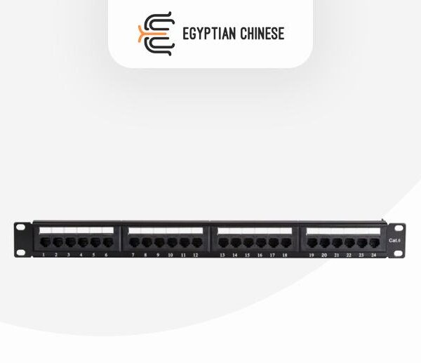 Patch Panel CAT6A,24Ports，UTP No Module EC