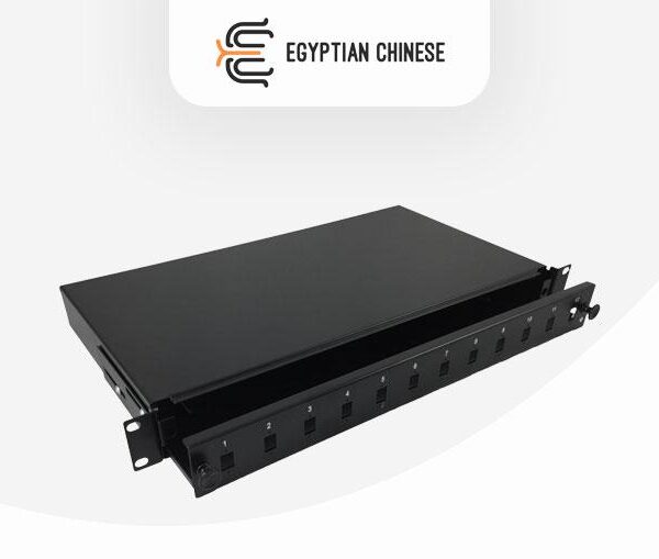 12-Port Pull-Out Optical Fiber Box
