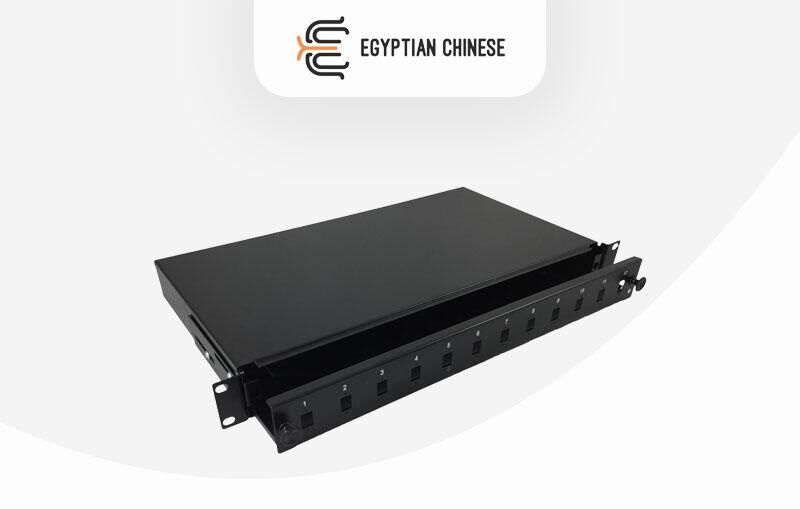 12-Port Pull-Out Optical Fiber Box