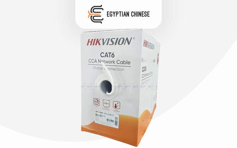 1LN6U-1 كابل شبكة كات 6-305متر Hikvision DS-1LN6U-W/CCA - الصورة 1