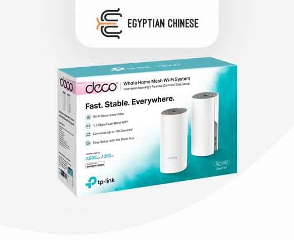 Deco E4 AC1200 Whole Home Mesh Wi-Fi System