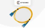 كابل فايبر أوبتكPatch Cord-LC-LC 3m single mode single Fiber