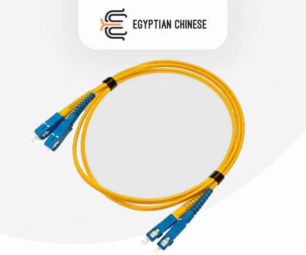 كابل فايبر أوبتكPatch Cord-LC-LC 3m single mode single Fiber