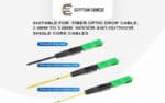 ⁦موصلات الألياف الضوئية السريعة Optical Fiber-Fast Connectors SC/APC⁩ - الصورة ⁦3⁩