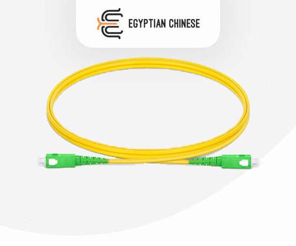 كابل فايبر أوبتكPatch Cord-SC-SC 1m single mode single Fiber