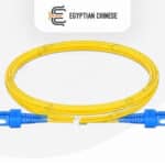 كابل فايبر أوبتكPatch Cord-SC-SC 3m single mode single Fiber