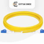 كابل فايبر أوبتك  Patch Cord-LC-LC Single Mode-Double Fiber-3M