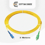 كابل فايبر أوبتك  Patch Cord-SC/APC-SC/UPC 3m single mode single fber