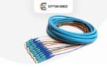 ⁦ألياف متعددة الأنماط Pigtail-Fiber- OM3  LC 12coer multimode⁩ - الصورة ⁦3⁩