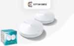 TP-Link Deco M5 AC1300 (2-Pack) أنظام واي فاي شبكي للمنزل بالكامل