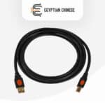 توبى (DC017) - كابل طابعة USB2.0 - طوله 3متر - رمادي