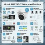 ⁦كاميرا HiLook-2MP-THC-T120-In⁩ - الصورة ⁦3⁩