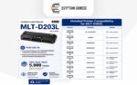 ⁦خرطوشة حبر (تونر) (MLT-D203L) ليزر أسود متوافقة⁩ - الصورة ⁦2⁩