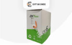 ZKTeco CAT6 UTP 305M Network Cable – كابل شبكة ZKTeco CAT6 بطول 305 متر 23AWG للشبكات وكاميرات المراقبة