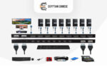 سويتش HDMI KVM 8 منافذ بدقة 4K – AVVA HK801 8 Port HDMI KVM Switch للتحكم في 8 أجهزة من شاشة واحدة - الصورة 3