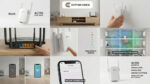 ⁦مقوي إشارة واي فاي TP-Link RE205 AC750 Dual Band Mesh Wi-Fi Extender | يدعم OneMesh ومنفذ LAN ووضع Access Point⁩ - الصورة ⁦3⁩