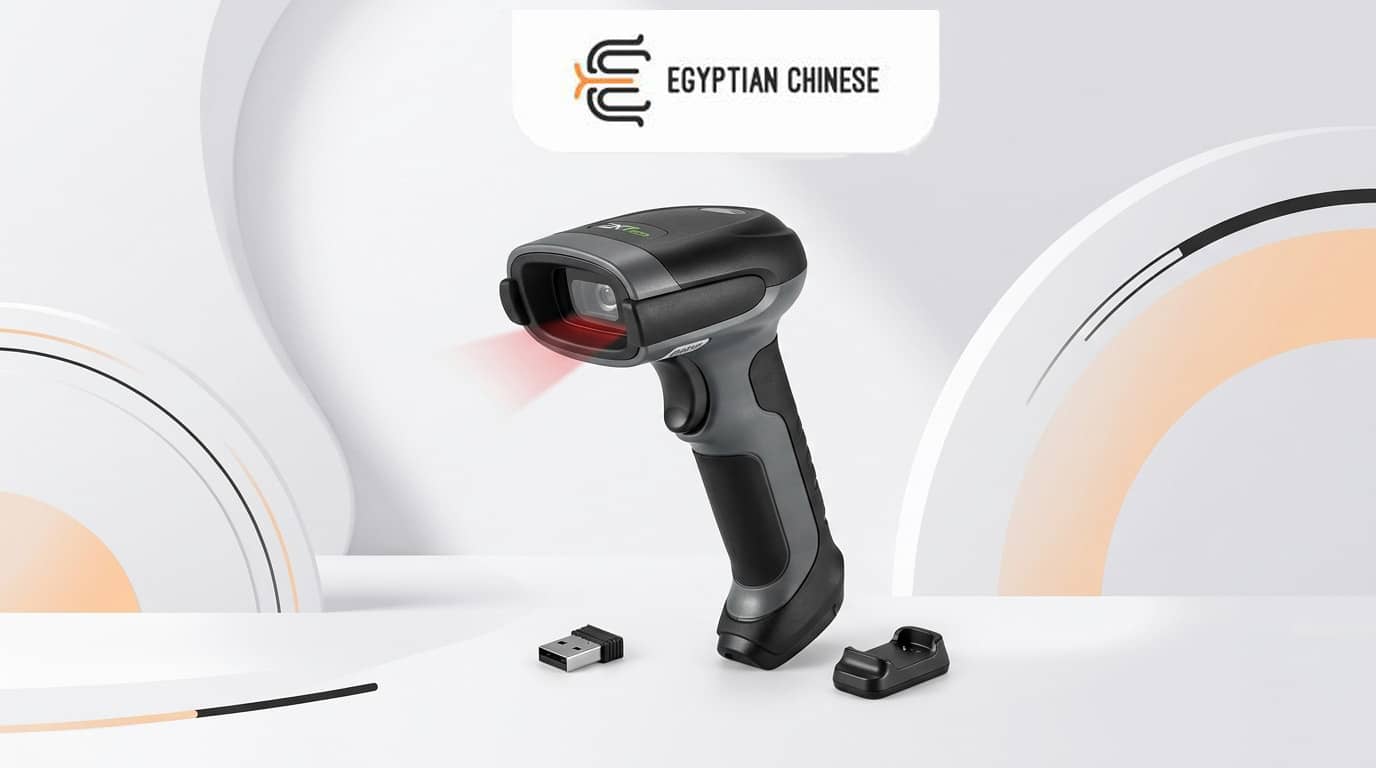 1 قارئ باركود ZKTeco ZKB103S لاسلكي 1D بسرعة عالية مع بطارية تدوم حتى 15 ساعة - الصورة 1