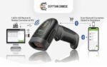 ⁦قارئ باركود لاسلكي ZKTeco ZKB202S 2D Wireless Barcode Scanner يدعم QR Code وBluetooth و2.4GHz⁩ - الصورة ⁦3⁩