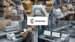 ⁦طابعة باركود وملصقات حرارية ZKTeco ZKP8013 – 4 بوصة، USB، سرعة 152 مم/ث، مثالية للشحن والمخازن والمتاجر الإلكترونية⁩ - الصورة ⁦4⁩