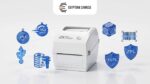 ⁦طابعة باركود وملصقات حرارية ZKTeco ZKP8013 – 4 بوصة، USB، سرعة 152 مم/ث، مثالية للشحن والمخازن والمتاجر الإلكترونية⁩ - الصورة ⁦5⁩