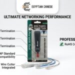 كماشة كبس شبكات Pro'sKit CP-393 – أداة كبس RJ45 / RJ11 / RJ12 مع قاطع أسلاك 8P/6P/4P