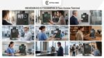 ⁦جهاز حضور وانصراف والتحكم في الدخول Hikvision DS-K1T320MFWX-B – التعرف على الوجه والبصمة والكارت | Face Access Terminal⁩ - الصورة ⁦3⁩