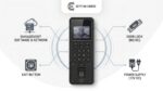 ⁦جهاز بصمة وحضور وانصراف Hikvision DS-K1T808MFWX-B – يدعم 3000 بصمة و3000 بطاقة مع نظام Access Control⁩ - الصورة ⁦2⁩