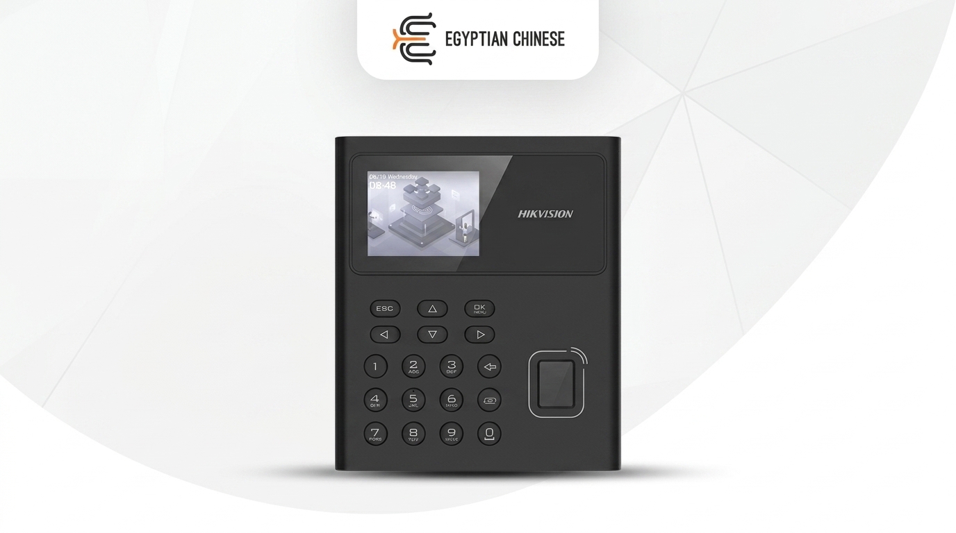 Hikvision_fingerprint_terminal_E…_202607142359 جهاز بصمة وحضور وانصراف Hikvision DS-K1T8005MFWX-B – قارئ بصمة وكارت M1 وكلمة مرور | Pro Fingerprint Terminal - الصورة 1