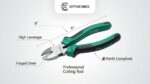كماشة قطع جانبية Pro'sKit 1PK-067DS مقاس 6 بوصة – High Leverage Side Cutting Pliers احترافية
