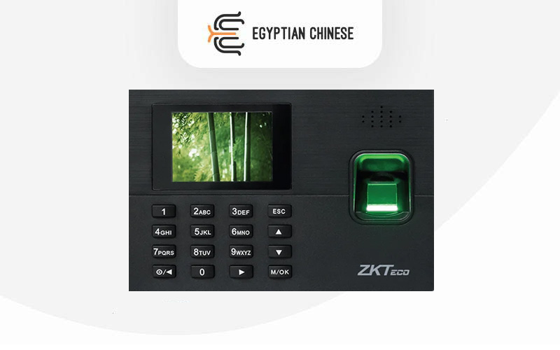 1 جهاز حضور وانصراف ZKTeco K60 Pro بالبصمة والكارت مع بطارية داخلية وTCP/IP وUSB - الصورة 1
