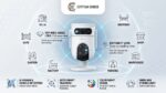⁦كاميرا EZVIZ H9c Dual 3K 5MP WiFi خارجية – كاميرا مراقبة بعدستين PTZ مع تتبع ذكي ورؤية ليلية ملونة⁩ - الصورة ⁦3⁩