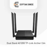 TP-Link Archer C64 AC1200 Dual Band Wi-Fi Router راوتر جيجابت 4 هوائيات