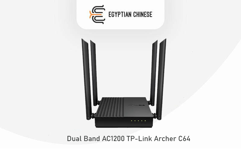 1 TP-Link Archer C64 AC1200 Dual Band Wi-Fi Router راوتر جيجابت 4 هوائيات - الصورة 1